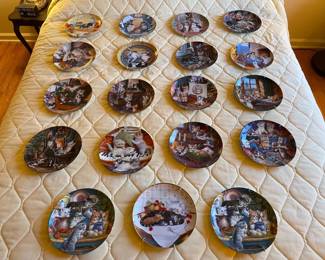 Collectible Cat Plates