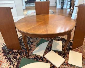 Vintage Kindels 1957 French Provincial Dining Table