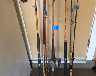 Fishing poles
