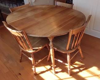 Kitchen table and four chairs