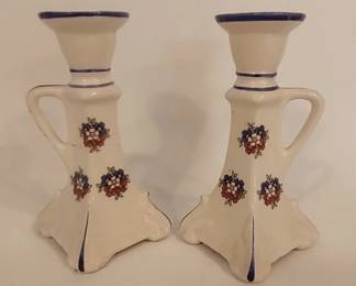 Pair of vintage candlesticks