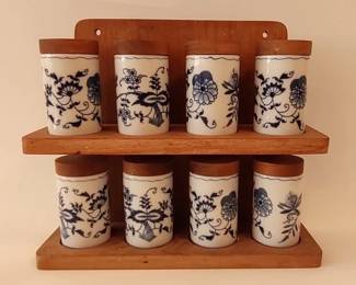 Blue Danube spice rack