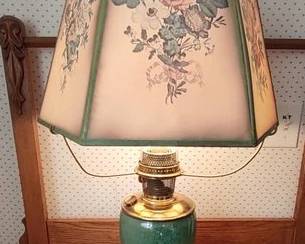 Electrified aladdin lamp
