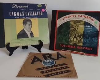 Vintage record albums