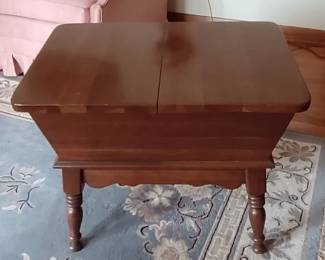 Dough box side table