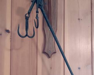 Antique steelyard balance scale