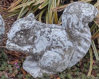 Concrete squirrels