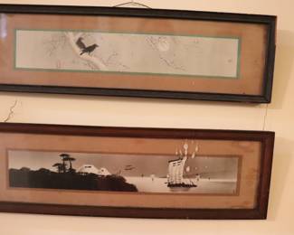 Asian Ink Wash Paintings