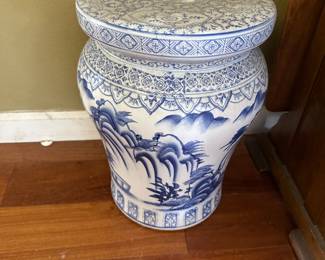 Ceramic garden stool