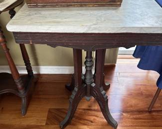 Victorian marble table