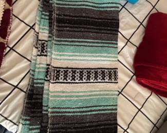 Mexican Serape Blanket second image