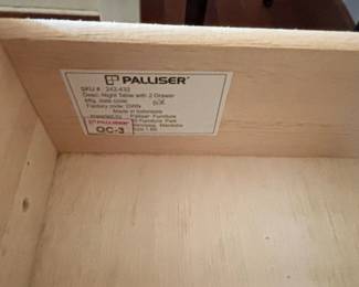 Palliser Night Table with Drawers fourth image