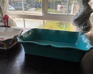 The Pioneer Woman Teal Turquoise Rectangular Baking Dish