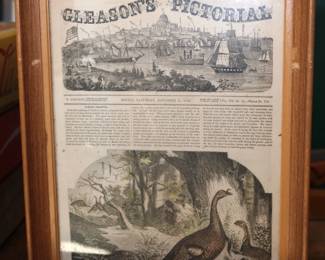 Framed Print from Gleason's Pictorial Drawing Room Companion