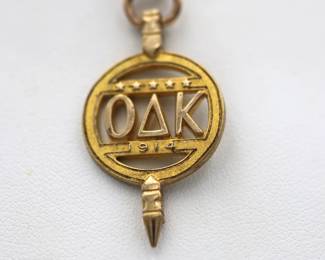 Omicron Delta Kappa 10K Gold Key Fob