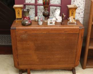 Oak Drop Leaf Table