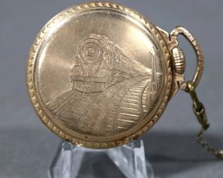 Waltham Model 1908 Crescent St. Grade 21 Jewel Rail Road Grade Pocket Watch