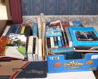 Hundreds of books, many theater and acting related