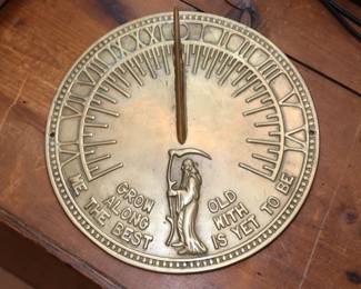 Brass Sun Dial