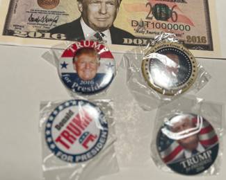 Political pins