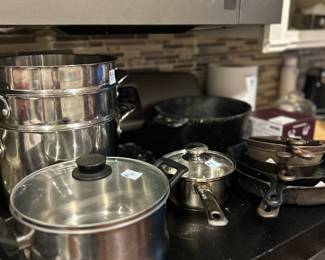 Nice pots and pans