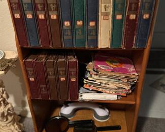 Cabinet and old 45’s