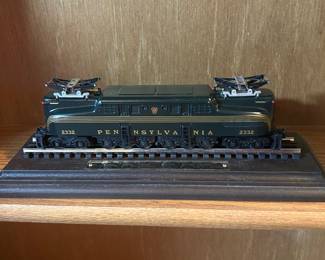 In a plastic display case 