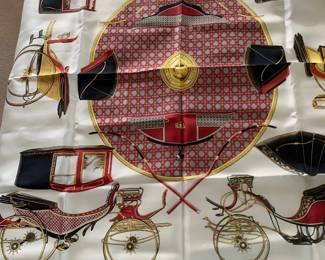 Silk Hermes scarf $100