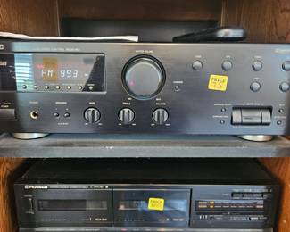 Half price on stereo equipment Sunday, the Bose speaker system with subwoofer $100 for the set