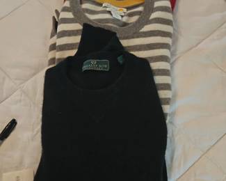 Cashmere sweaters $15 each