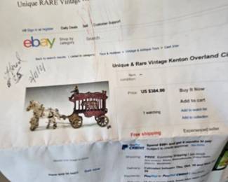 All that's missing is the animal inside. $200.00