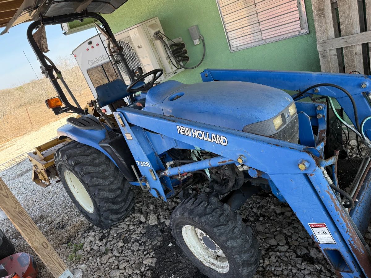 TC30 Tractor with backhoe attachment