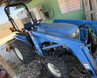 TC30 Tractor with backhoe attachment