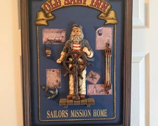 Old Salt Inn Salors Mission Home Door Sign