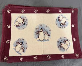 Snowmen Place Mats