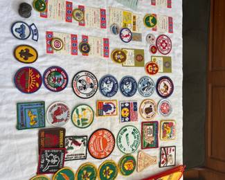 Vintage Collectibles Boy Scout Patches