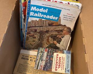 Vintage Model Train Magazines