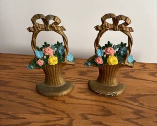 Cast Iron Book Ends