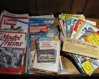 Vintage Model Train Magazines