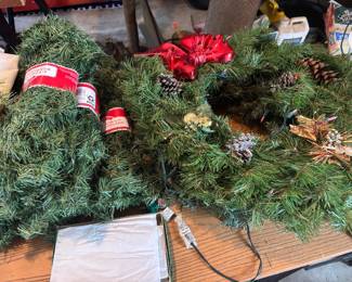 Christmas Wreath and Garland