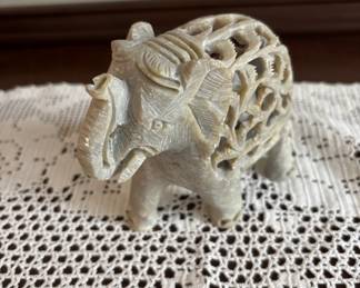 Oriental Carved Elephant