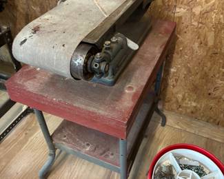 Garage Tools - Belt and Disc Sander