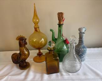 Various decanters