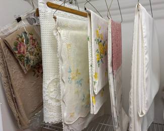 Vintage Table Cloths - Curtains - Tapestry