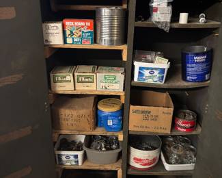 Garage Tools - Nails and such