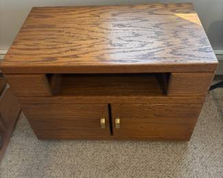 Solid Oak TV Stand/Media Cabinet