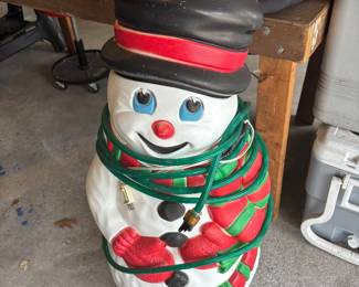Blow Mold Snowman