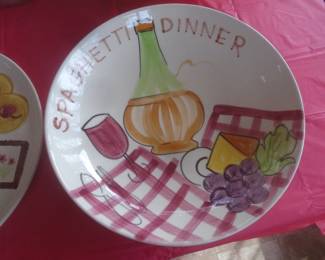 Mid century modern spaghetti bowl