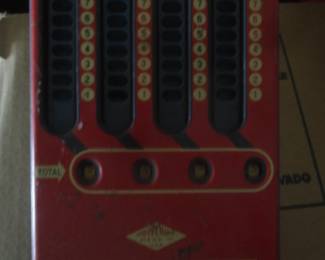 Wolverine adding machine