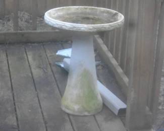 bird bath